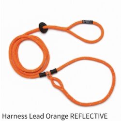 Harness Lead Orange reflective M/L