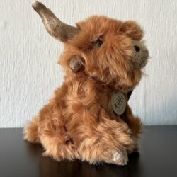 Hooglander - pluche knuffeldier - ca. 20 cm